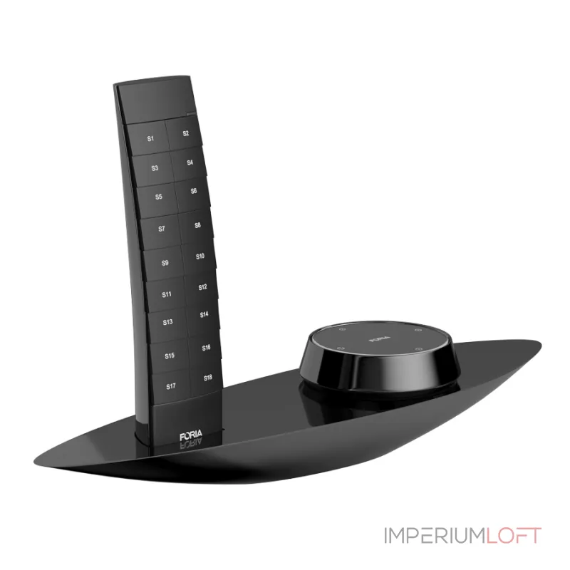 Пульт и кнопка на настольном держателе LeDron Table set Black F00YK04-22-1 Black