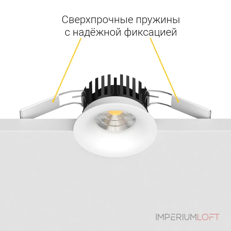 Встраиваемый светодиодный светильник LeDron LOFT LOFT White TRIAC 4000K