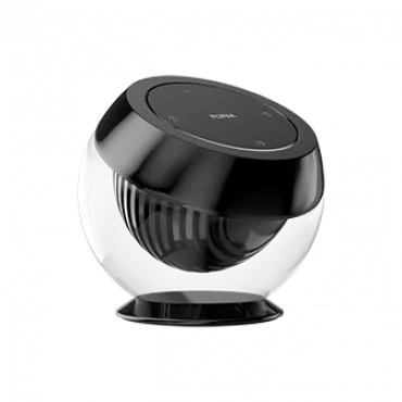 Кнопка на стеклянном держателе Crystal Smart Knob Black Кнопка на стеклянном держателе Crystal Smart Knob Black
