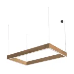 Подвесной светильник LeDron KVADRO Basic Wooden KVADRO Bas 700х1190 3K Bl