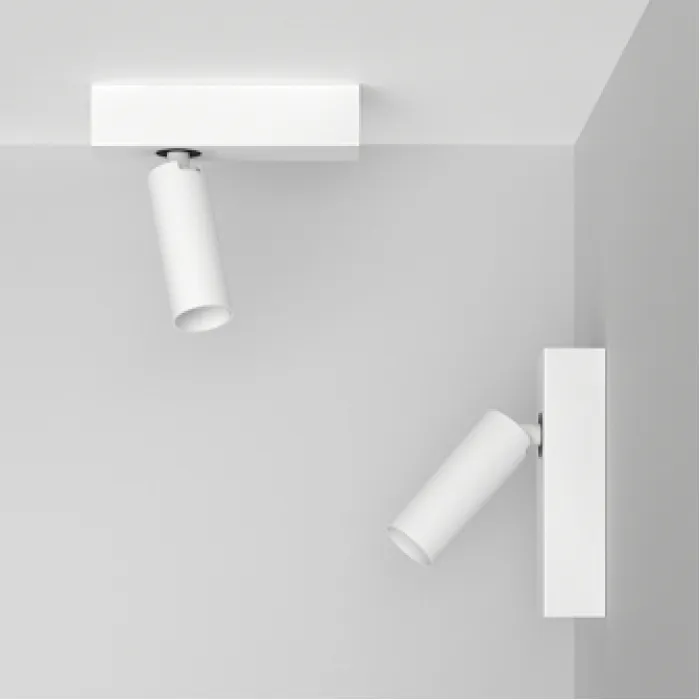 Настенно-потолочный поворотный светодиодный светильник LeDron SAGITONY SAGITONY E S40 White от ImperiumLoft