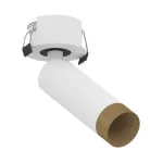 Встраиваемый светодиодный светильник LeDron SAGITONY SAGITONY R Basic S40 Wooden Wh