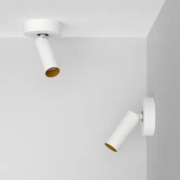 Потолочный поворотный светодиодный светильник LeDron SAGITONY SAGITONY R1 S40 Dim W-Gl
