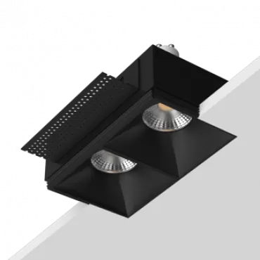Встраиваемый светильник под сменную лампу LeDron RISE SQ H KIT2 RISE SQ H KIT2 Black