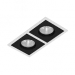 Встраиваемый светодиодный светильник LeDron BRUTAL BRUTAL SQ2 White-Black TRIAC 4000K