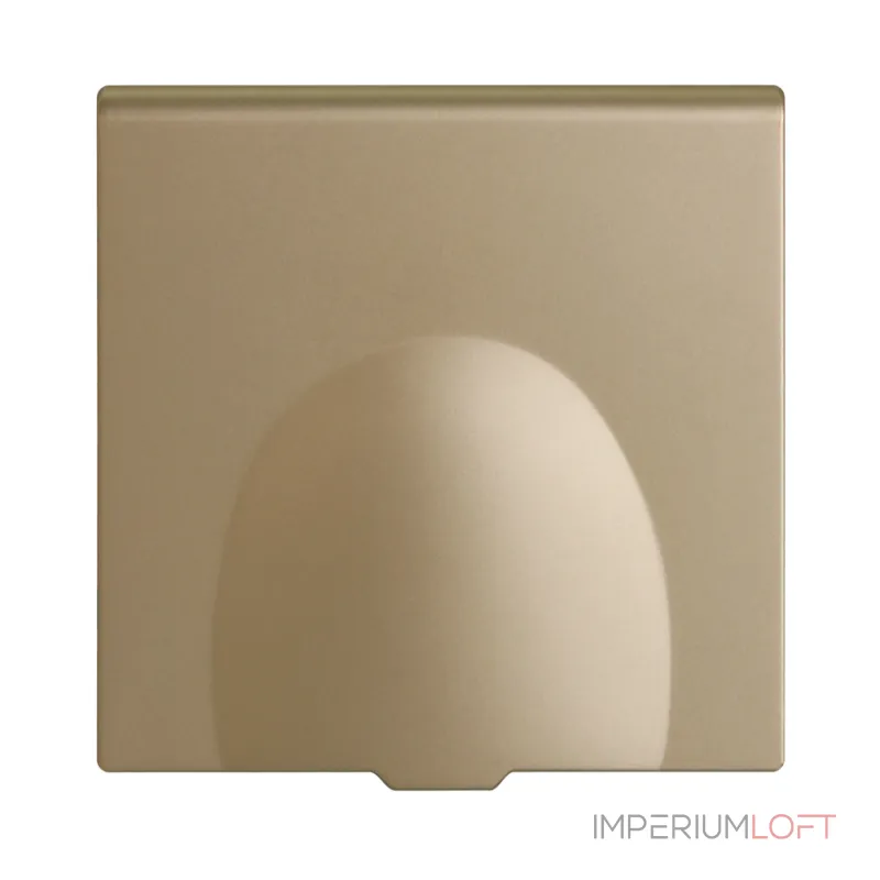 Розетка одинарная с заземлением с крышкой с защитными шторками LeDron EU Socket with Waterproof Cover Gold
