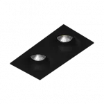 Встраиваемый светильник под сменную лампу LeDron MJ1003 MJ1003 SQ2 Black