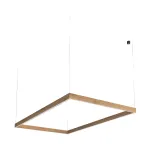 Подвесной светильник LeDron KVADRO HL Wooden KVADRO HL 1525х2525 4K Bl