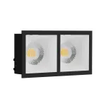 Встраиваемый светильник под сменную лампу LeDron RISE KIT2 RISE KIT2 Black-White
