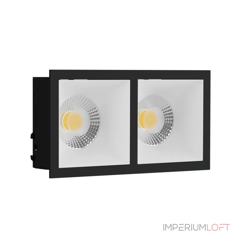 Встраиваемый светильник под сменную лампу LeDron RISE KIT2 RISE KIT2 Black-White