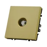 Телевизионная розетка LeDron Satellite Socket Gold