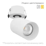 Светодиодный поворотный светильник LeDron SAGITONY SAGITONY R BASIC S60 W 4000K
