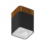 Потолочный светодиодный светильник LeDron TUBING WOODEN TUBING Wooden 30 Bl-Wh