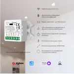 Модуль двухканальный LeDron QS-ZigbeeSEC02 от ImperiumLoft