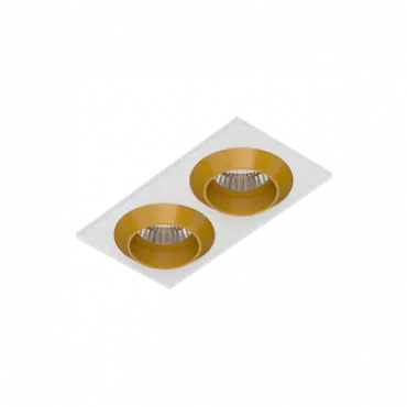 Встраиваемый светодиодный светильник LeDron GIZA MINI GIZA MINI SQ2 White-Gold