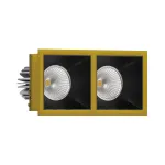 Встраиваемый светодиодный светильник LeDron RISE KIT RISE KIT 2 LED 4000K Gold-Black