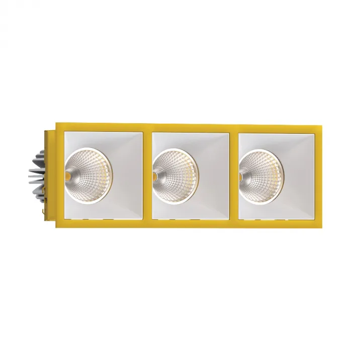Встраиваемый светодиодный светильник LeDron RISE KIT RISE KIT 3 LED 3000K Gold-White от ImperiumLoft