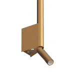 Настенный светодиодный светильник LeDron SPIN Y9133 Gold от ImperiumLoft
