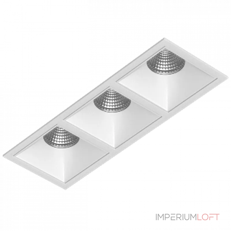 Встраиваемый светодиодный светильник LeDron RISE KIT RISE KIT 3 LED 4000K White Встраиваемый светодиодный светильник LeDron RISE KIT RISE KIT 3 LED 4000K White