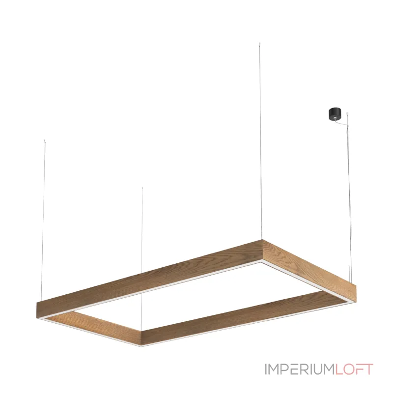 Подвесной светильник LeDron KVADRO HL Wooden KVADRO HL 890х1525 4K Bl