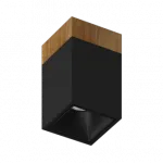 Потолочный светодиодный светильник LeDron KUBING WOODEN KUBING 130 Wooden Black