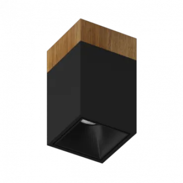 Потолочный светодиодный светильник LeDron KUBING WOODEN KUBING 130 Wooden Black