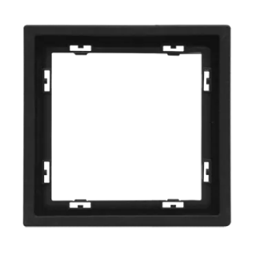 Рамка на 1 пост для розеток и выключателей LeDron 1 Frame PC Black