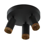 Потолочный светодиодный светильник LeDron SAGITONY SAGITONY R3 S60 Wooden Black 4000K