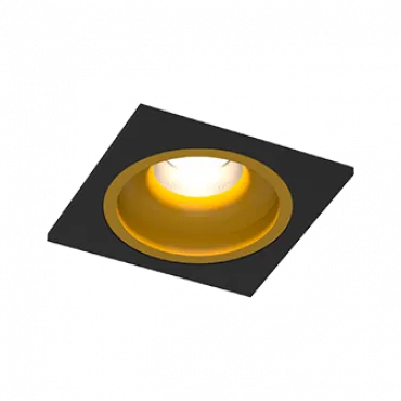 Встраиваемый светодиодный светильник LeDron LEVEL LEVEL SQ Black-Gold 4000K