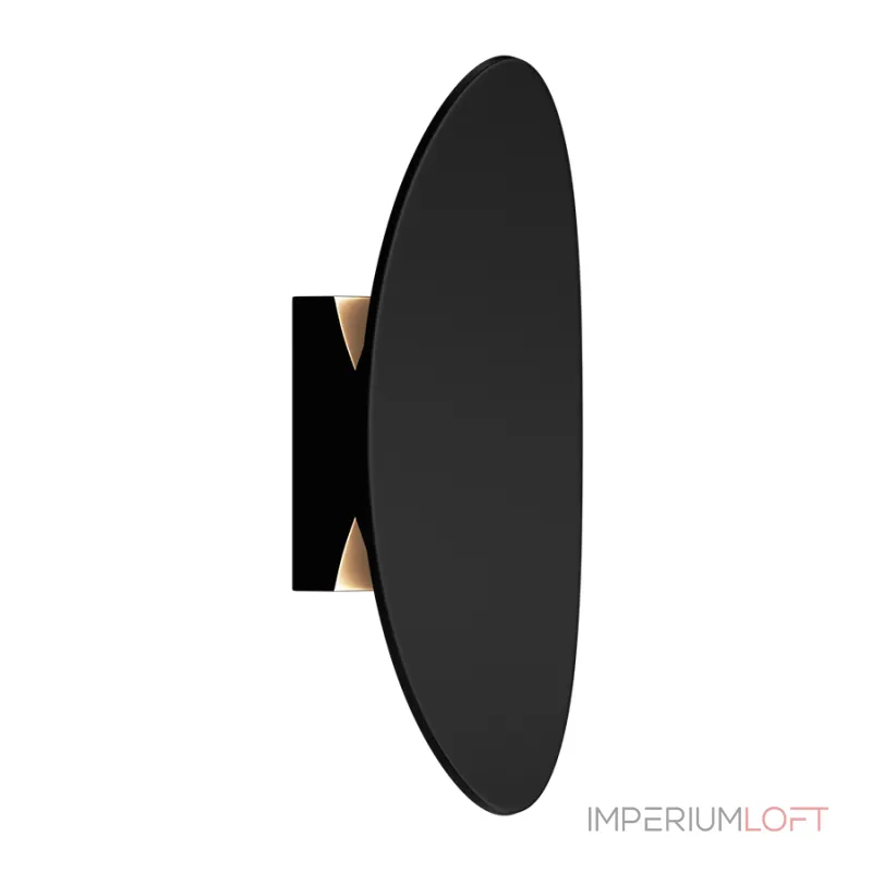 Настенный светодиодный светильник LeDron OVAL ZD8174B-12W Black