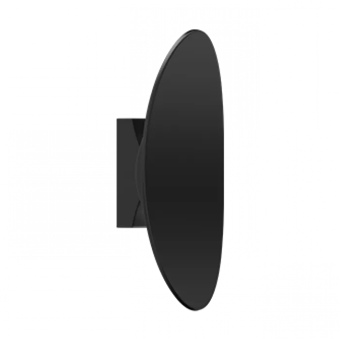 Настенный светодиодный светильник LeDron OVAL ZD8174B-12W Black от ImperiumLoft
