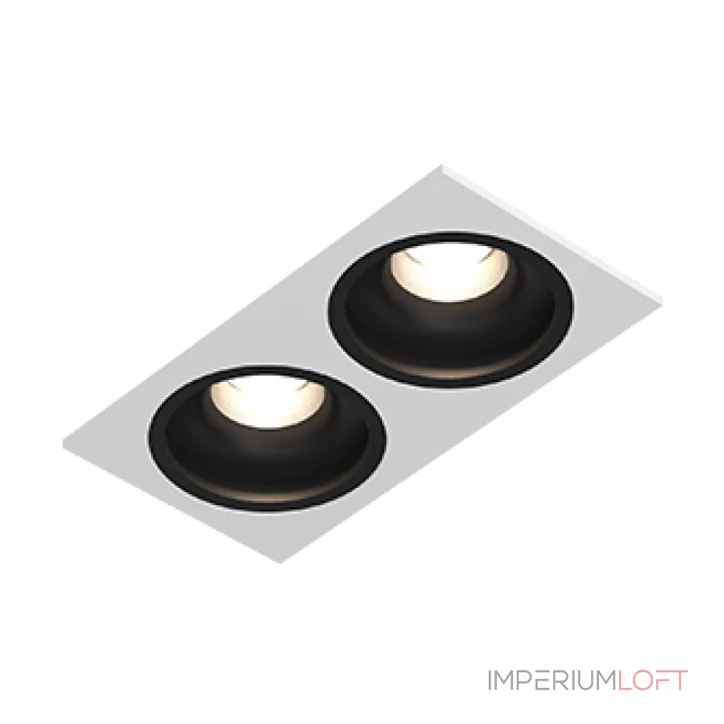 Встраиваемый светодиодный светильник LeDron LEVEL LEVEL SQ2 White-Black