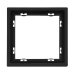 Рамка на 1 пост для розеток и выключателей LeDron 1 Frame PC Black