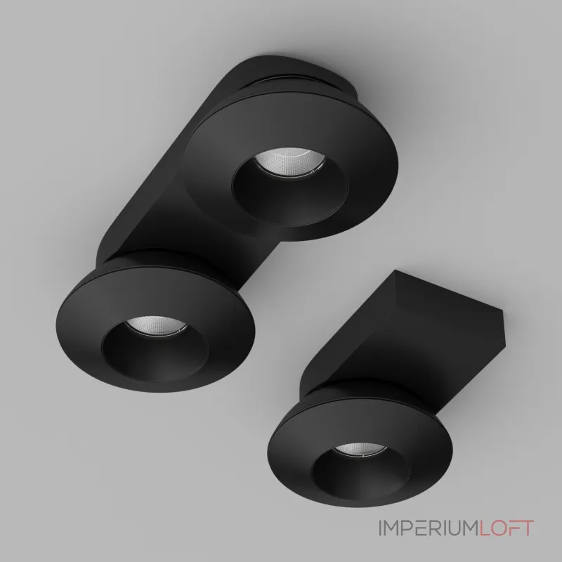 Потолочный поворотный светодиодный светильник LeDron KRIS SLIM KRIS SLIM Black TRIAC Потолочный поворотный светодиодный светильник LeDron KRIS SLIM KRIS SLIM Black TRIAC