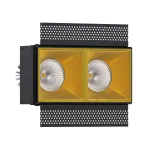Встраиваемый светодиодный светильник LeDron RISE SQ H KIT2 RISE SQ H KIT2 LED 3K Gold