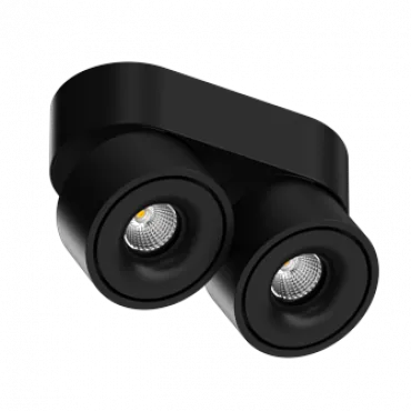 Потолочный поворотный светодиодный светильник LeDron LH13W LH13W 2 Black TRIAC 4000K