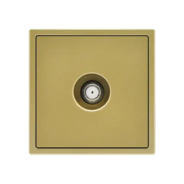Телевизионная розетка LeDron Satellite Socket Gold Телевизионная розетка LeDron Satellite Socket Gold