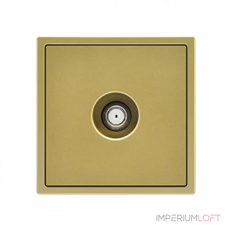 Телевизионная розетка LeDron Satellite Socket Gold Телевизионная розетка LeDron Satellite Socket Gold