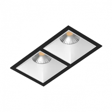 Встраиваемый светильник под сменную лампу LeDron RISE KIT2 RISE KIT2 Black-White