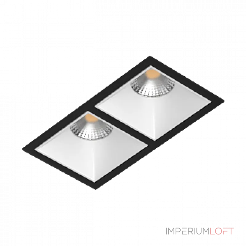 Встраиваемый светильник под сменную лампу LeDron RISE KIT2 RISE KIT2 Black-White