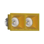Встраиваемый светодиодный светильник LeDron RISE KIT RISE KIT 2 LED 3000K Gold