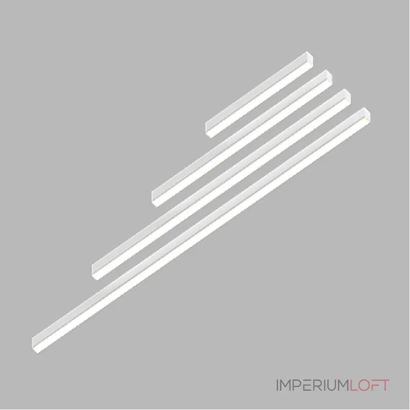 Потолочный светодиодный светильник LeDron LINE GULAR LINE GULAR 1653 White 3K