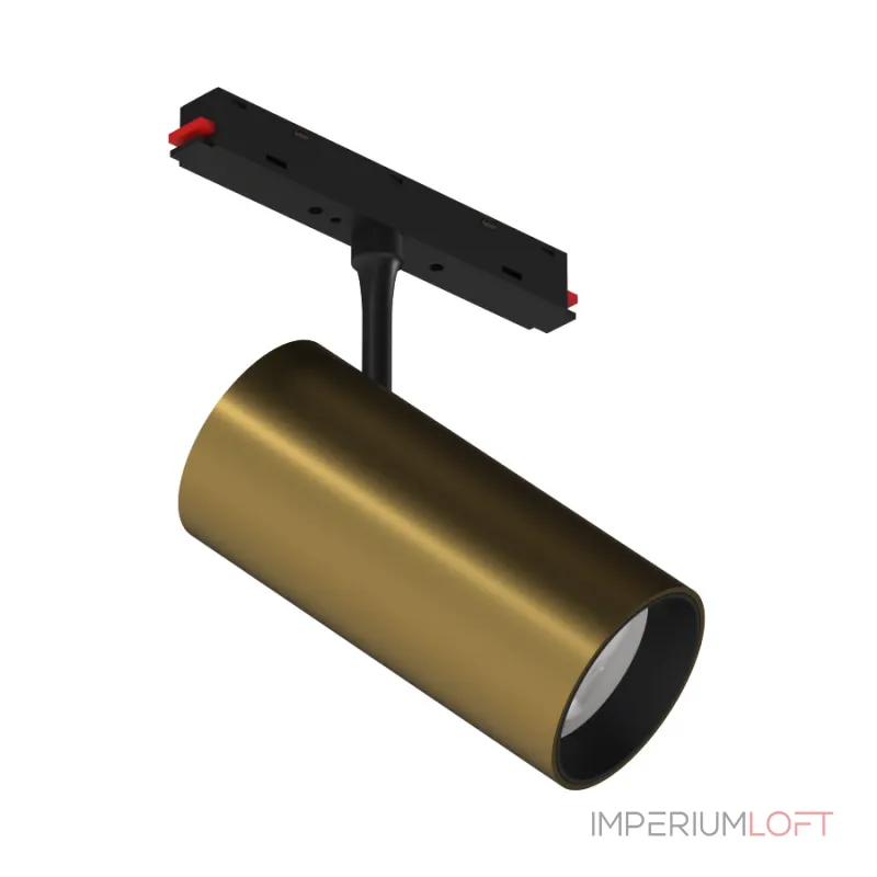 Светодиодный светильник для магнитной системы LeDron Pular GDD20/24 Brass 3000K