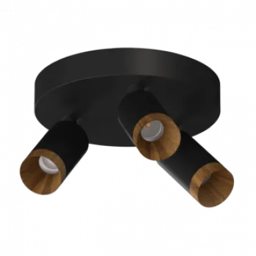 Потолочный светодиодный светильник LeDron SAGITONY SAGITONY R3 S60 Wooden Black 4000K