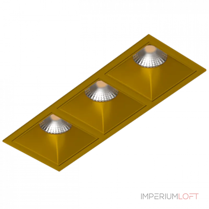 Встраиваемый светильник под сменную лампу LeDron RISE KIT3 RISE KIT3 Gold
