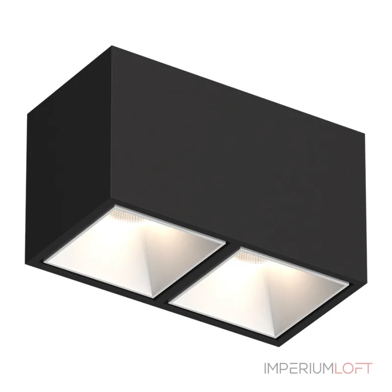 Потолочный светодиодный светильник LeDron KUBING KUBING 2 Black-White TRIAC