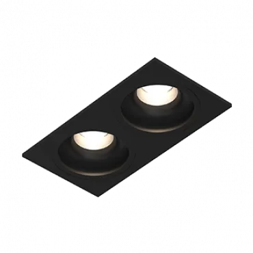 Встраиваемый светодиодный светильник LeDron LEVEL LEVEL SQ2 Black 4000K