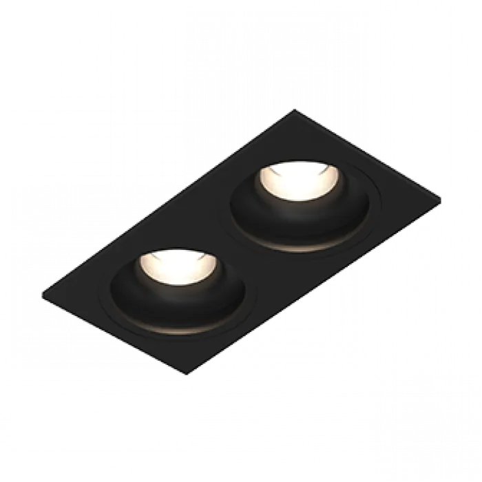 Встраиваемый светодиодный светильник LeDron LEVEL LEVEL SQ2 Black 4000K от ImperiumLoft
