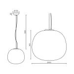 Подвесной светильник LeDron 8718 8718/F-WHITE от ImperiumLoft