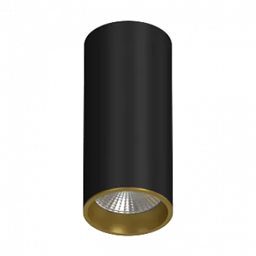 Потолочный светодиодный светильник LeDron SLC7398 SLC7392/12W Black-Gold 4000K